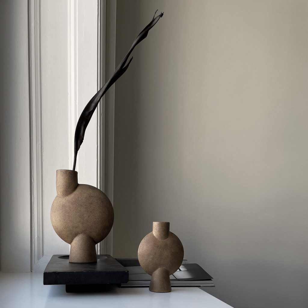 Sphere-maljakko Bubl, Mini - Ocher