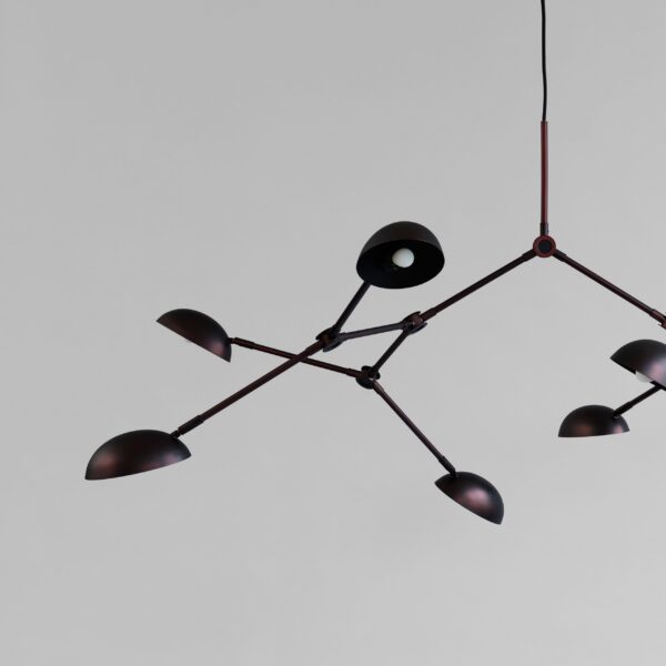 Drop-kattokruunu - Burned Black (5m) – tuotekuva Drop-kattokruunu - Burned Black (5m) – tuotekuva
