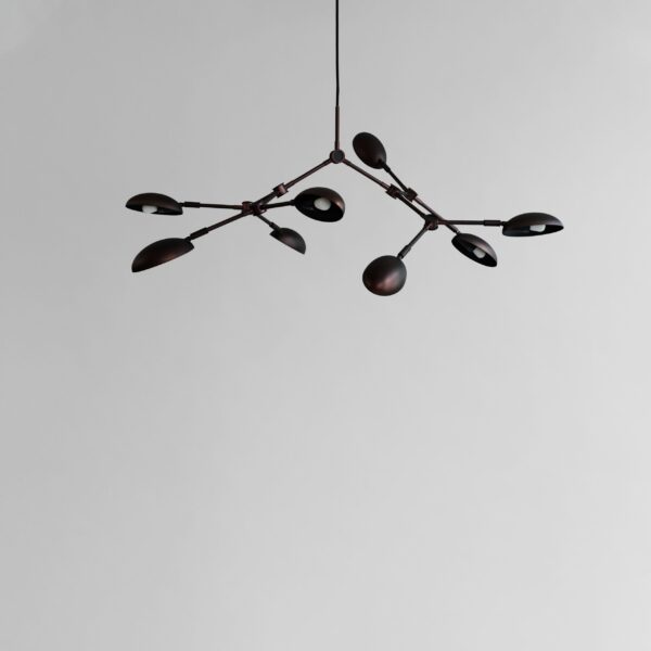 Drop-kattokruunu, Mini - Burned Black (5m) – tuotekuva Drop-kattokruunu, Mini - Burned Black (5m) – tuotekuva