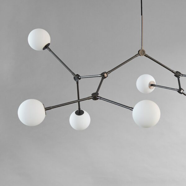 Drop Chandelier Bulp - Grey (5m) – tuotekuva Drop Chandelier Bulp - Grey (5m) – tuotekuva