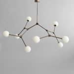 Drop Chandelier Bulp, Grande - Grey (5m) 1