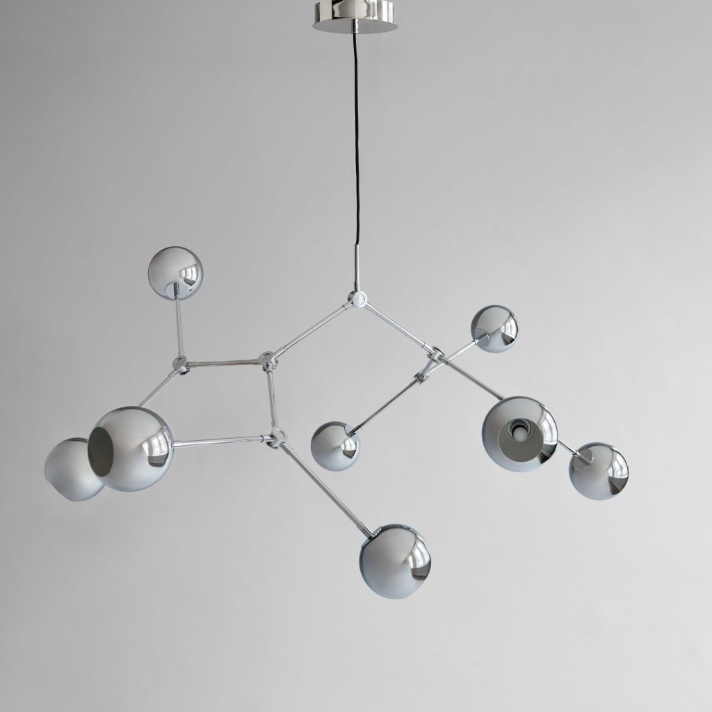 Drop Chandelier Globe - Kromi (5m)