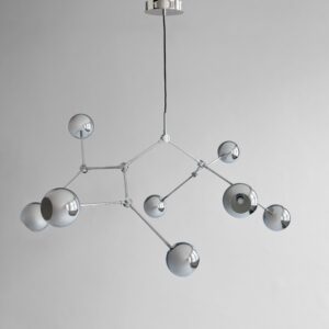 Drop Chandelier Globe - Kromi (5m)