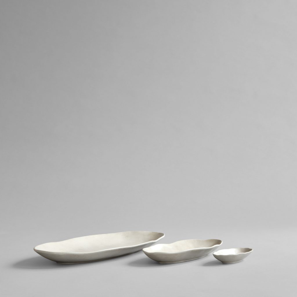 Native Oval Tarjotinsarja - Koivu