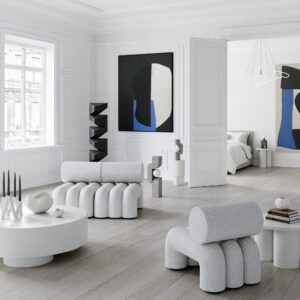 Column Table - Bone White – miljöökuva