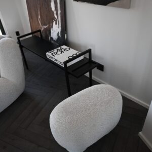 Big Foot Bench, Petit - Off White – miljöökuva