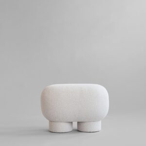 Big Foot Bench, Petit - Off White – tuotekuva