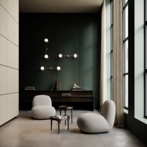 Toe Chair, Flat - Taupe – miljöökuva