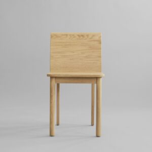 Brutus Slim -ruokatuoli - luonnollinen tammi – tuotekuva
