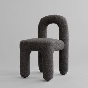 Daiku-ruokatuoli - Deep Taupe – tuotekuva