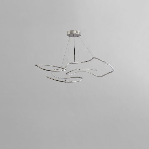 Ghost Chandelier, Mini - Chrome (5m) – tuotekuva Ghost Chandelier, Mini - Chrome (5m) – tuotekuva