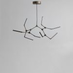 Stick Chandelier Mini - Bronze 1