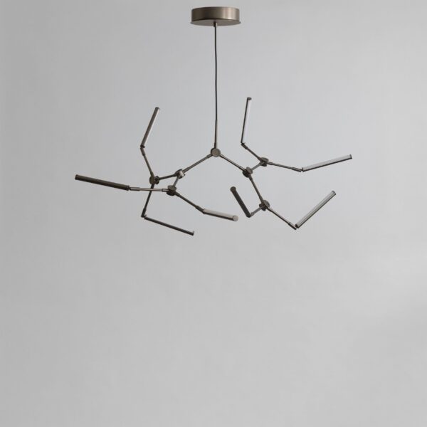 Stick Chandelier Mini - Bronze – tuotekuva Stick Chandelier Mini - Bronze – tuotekuva