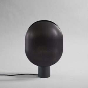 Clam-pöytävalaisin - Burned Black