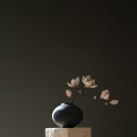 Sunao Vase Fat, Mini - Musta 2