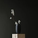 Sunao Vase Slim, Mini - Musta 2