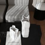 Kami-maljakko, Medio - Bone White 2