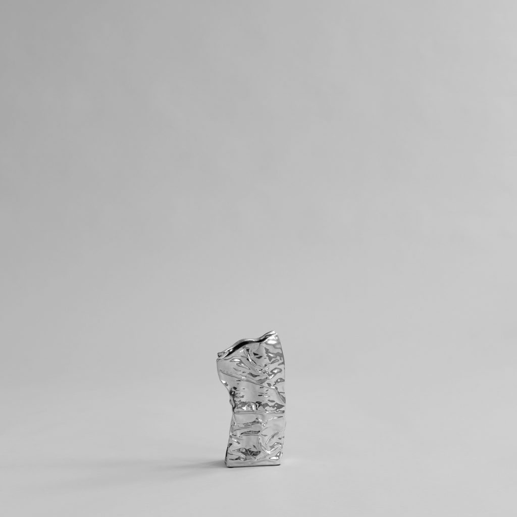 Kami-maljakko, Mini - Chrome
