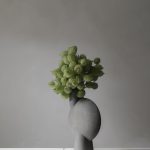 Sphere Vase Bubl, Big - Tummanharmaa 2