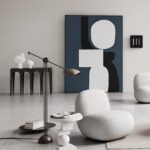 Sphere Vase Bubl Shisen, Big - Bone White 2