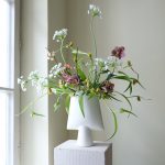 Sphere Vase Square, Mini - Bone White 2