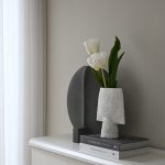 Sphere Vase Square Shisen, Mini - Bone White 2