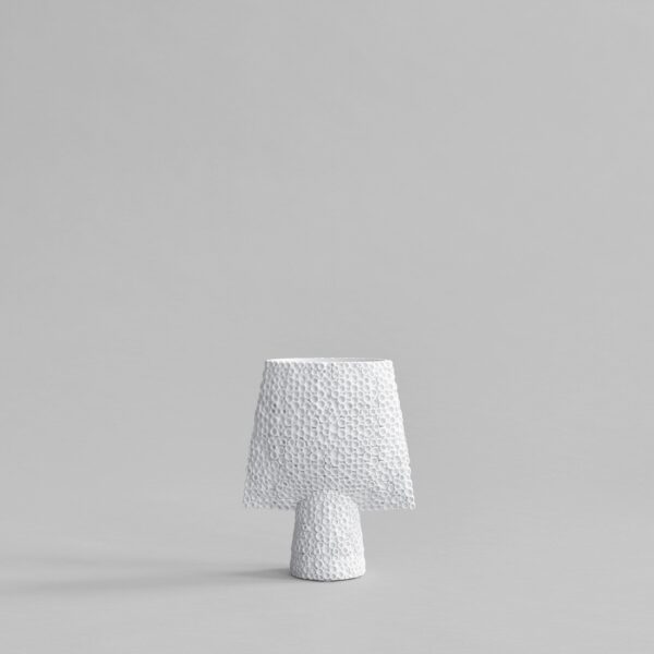 Sphere Vase Square Shisen, Mini - Bone White – tuotekuva