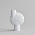 Sphere Vase Bubl Shisen, Big - Bone White 1