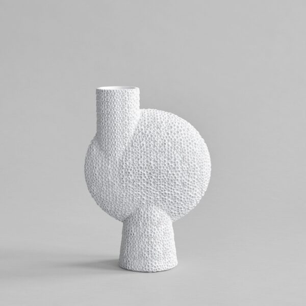 Sphere Vase Bubl Shisen, Big - Bone White – tuotekuva Sphere Vase Bubl Shisen, Big - Bone White – tuotekuva