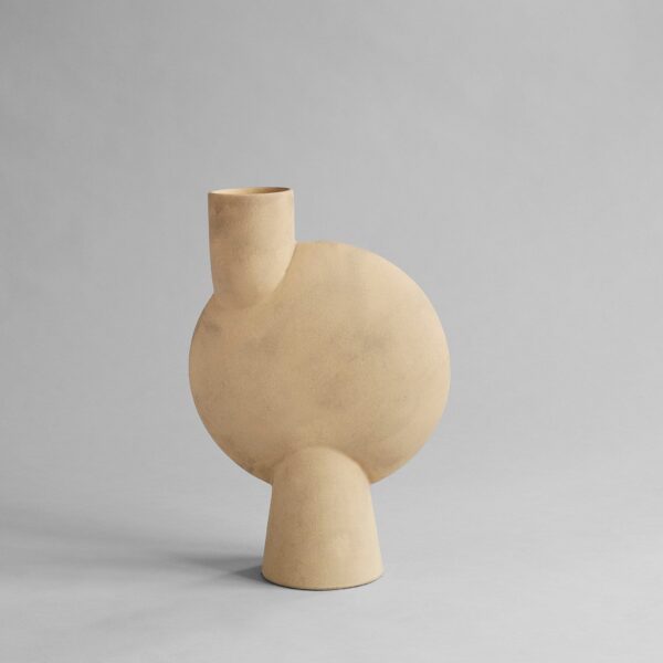 Sphere Vase Bubl, Big - Sand – tuotekuva Sphere Vase Bubl, Big - Sand – tuotekuva