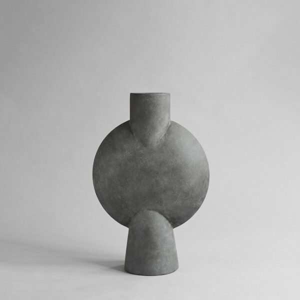Sphere Vase Bubl, Hexa - tummanharmaa – tuotekuva