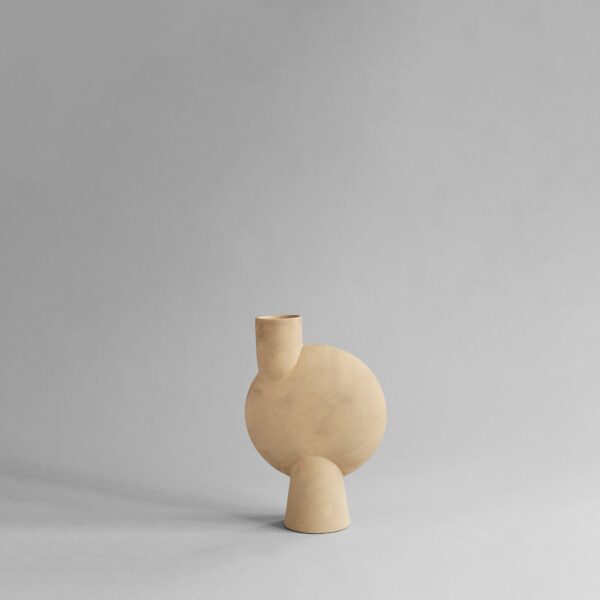 Sphere Vase Bubl, Medio - Sand – tuotekuva