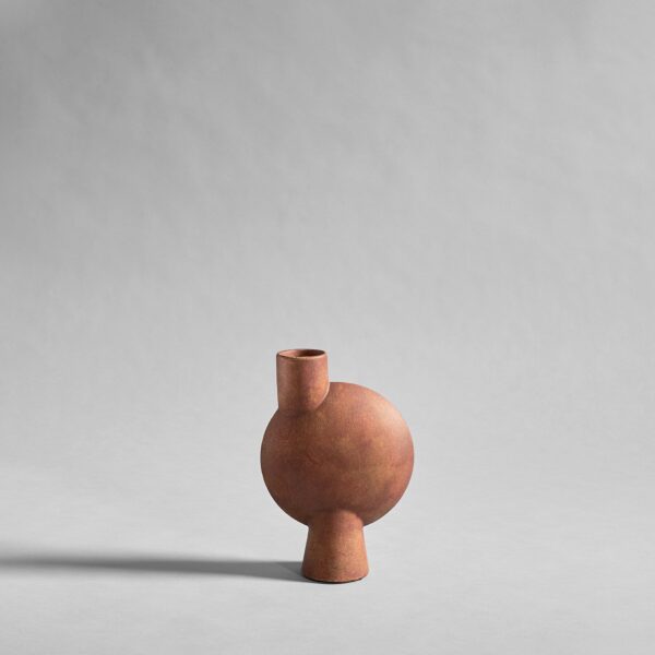 Sphere Vase Bubl, Medio - Terracotta – tuotekuva