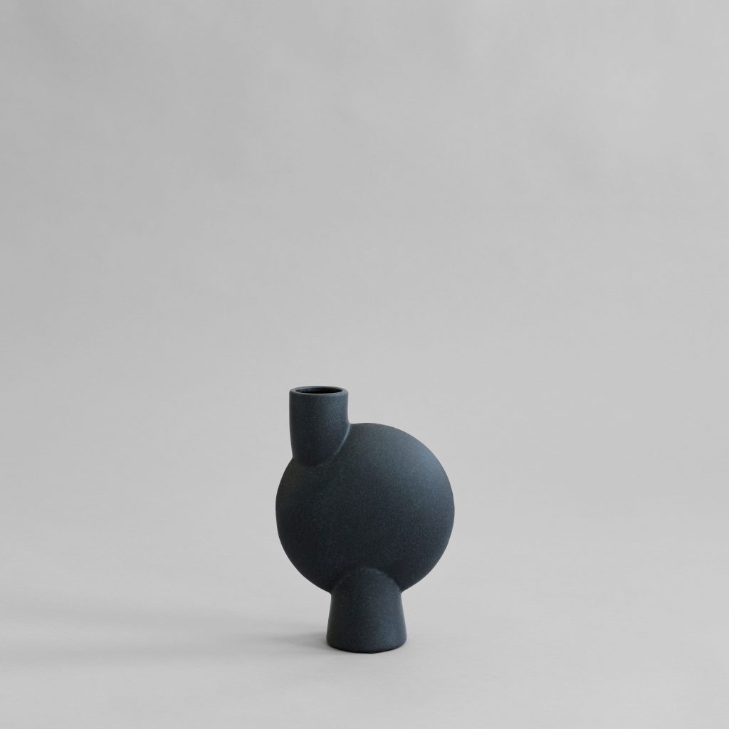 Sphere Vase Bubl, Medio - Musta