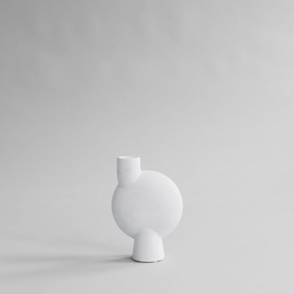 Sphere Vase Bubl, Medio - Bone White – tuotekuva