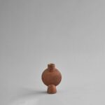 Sphere Vase Bubl, Mini - Terracotta 1
