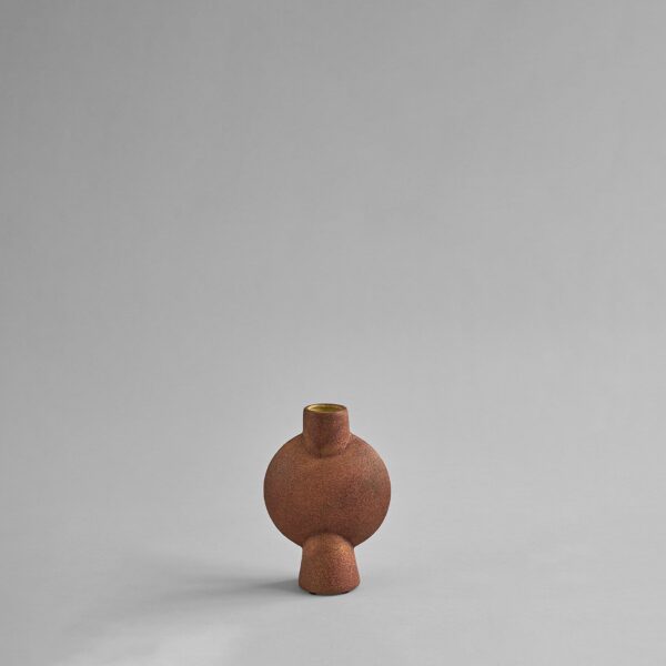 Sphere Vase Bubl, Mini - Terracotta – tuotekuva