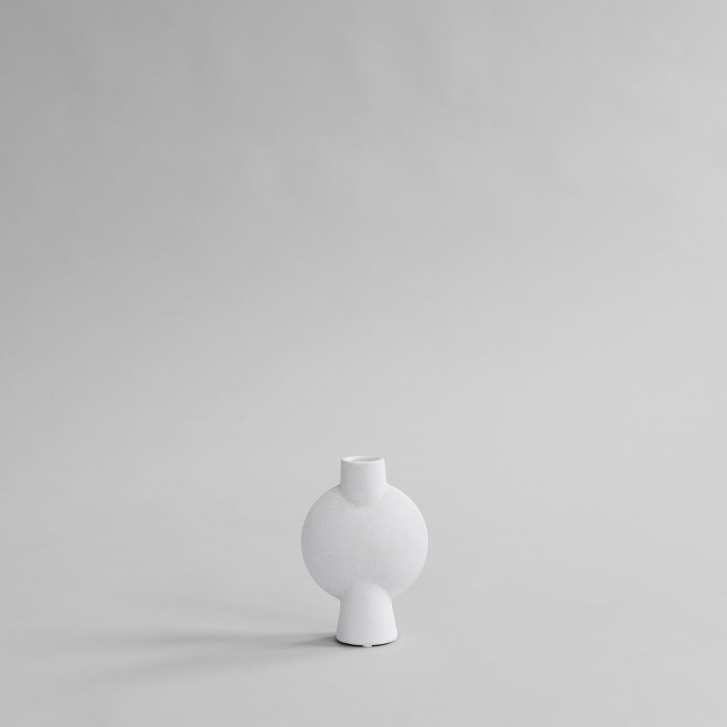 Sphere Vase Bubl, Mini - Bone White