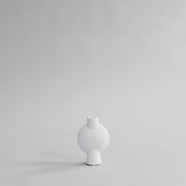 Sphere Vase Bubl, Mini - Bone White – tuotekuva