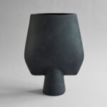 Sphere Vase Square, Hexa - Musta 1
