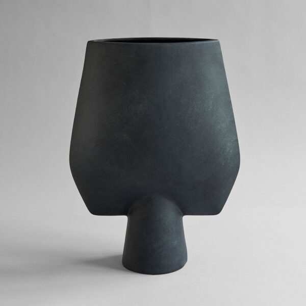 Sphere Vase Square, Hexa - Musta – tuotekuva