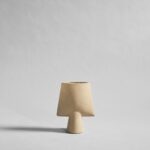 Sphere Vase Square, Mini - Sand 1