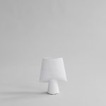Sphere Vase Square, Mini - Bone White 1