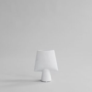 Sphere Vase Square, Mini - Bone White – tuotekuva
