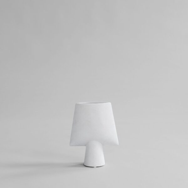 Sphere Vase Square, Mini - Bone White – tuotekuva