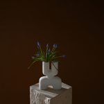 Cobra Vase Double, Mini - Bone White 2