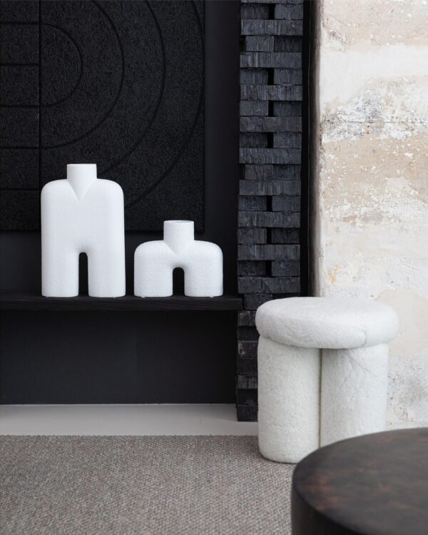 Cobra Vase Uno, Medio - Bubble White – miljöökuva