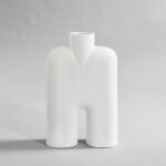 Cobra Vase Tall, Medio - Bubble White 2