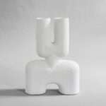 Cobra Vase Double, Medio - Bubble White 2
