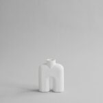Cobra Vase Tall, Mini - Bubble White 2